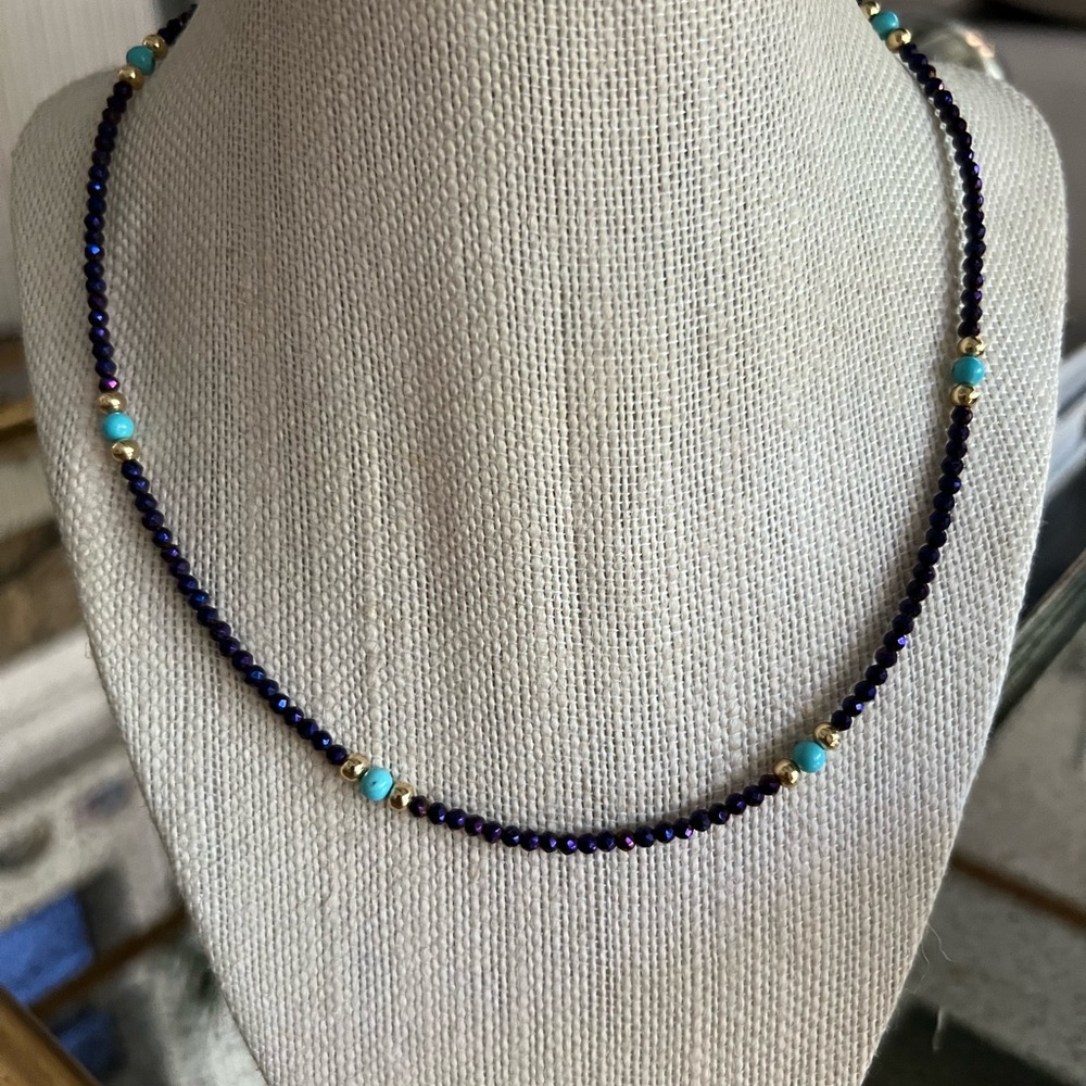 Handmade beaded necklace